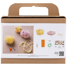 Mini DIY-kit Pompom-kananpojat ryhmässä Askartelu ja Harrastus / Lomat ja vuodenajat / Pääsiäisakartelu @ Pen Store (130809)