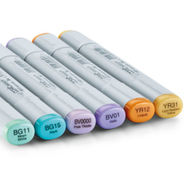 Sketch 6-setti Pale Pastels ryhmässä Kynät / Taiteilijakynät / Maalitussit @ Pen Store (130898)