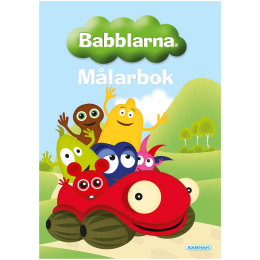 Babblarna Värityskirja ryhmässä Kids / Hauskaa oppimista / Väritys- ja askartelukirjat @ Pen Store (131100)