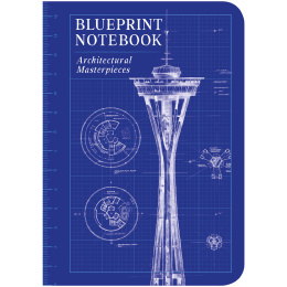 Blueprint Notebook: Architectural Masterpieces ryhmässä Paperit ja Lehtiöt / Kirjoitus ja muistiinpanot / Muistikirjat @ Pen Store (131111)