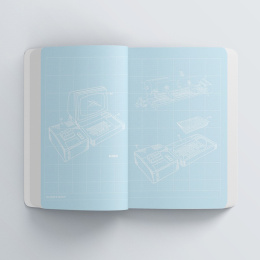Blueprint Notebook: Technical Innovations ryhmässä Paperit ja Lehtiöt / Kirjoitus ja muistiinpanot / Muistikirjat @ Pen Store (131112)