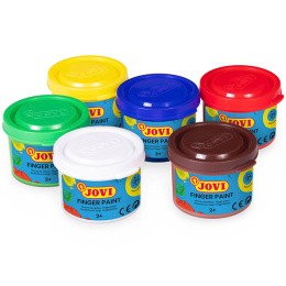 Sormivärit 6x35 ml Perusvärit (2 vuotta+) ryhmässä Kids / Lasten askartelu ja värit / Sormivärit @ Pen Store (131125)
