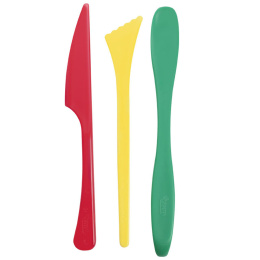 Työkalut savea varten 3-sarja ryhmässä Kids / Lasten askartelu ja värit / Savella askartelu @ Pen Store (131258)