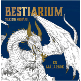 Bestiarium - Tolkiinin Keski-Maailma Värityskirja ryhmässä Askartelu ja Harrastus / Kirjat / Aikuisten värityskirjat @ Pen Store (131389)