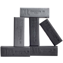 Charcoal XL Blocks Tin 6-setti ryhmässä Taiteilijatarvikkeet / Liidut ja lyijyt / Grafiitti ja lyijyt @ Pen Store (131410)