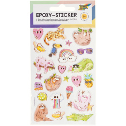 Epoxy-tarrat Kesä 1 arkki ryhmässä Kids / Hauskaa oppimista / Stickers @ Pen Store (131541)
