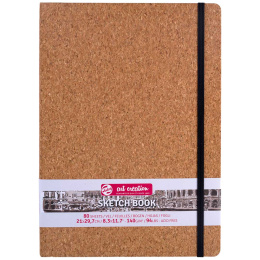 Sketchbook Cork 21x30 cm ryhmässä Paperit ja Lehtiöt / Taiteilijalehtiöt / Luonnoskirjat @ Pen Store (131861)