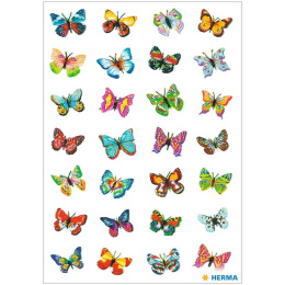 Stickers Mini perhoset 1 arkki ryhmässä Kids / Hauskaa oppimista / Stickers @ Pen Store (131881)