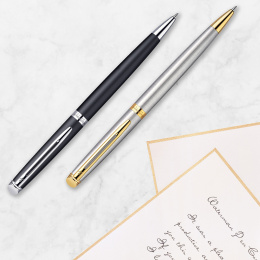 Hémisphère Black/Gold Rollerball ryhmässä Kynät / Fine Writing / Rollerball-kynät @ Pen Store (132011)