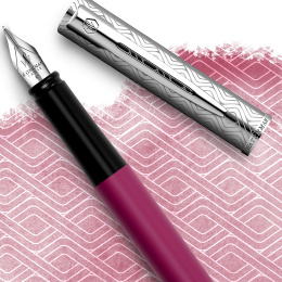 Allure Deluxe Metal & Pink Täytekynä Fine ryhmässä Kynät / Fine Writing / Täytekynät @ Pen Store (132014)