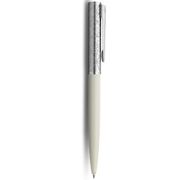 Allure Deluxe Metal & White Kuulakärkikynä ryhmässä Kynät / Fine Writing / Kuulakärkikynät @ Pen Store (132018)