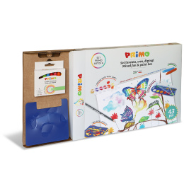 Colour box Mixed fun & paint 43-setti ryhmässä Kids / Hauskaa oppimista / Askartelulaatikot @ Pen Store (132039)
