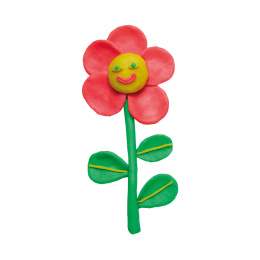 Muovailuvahaa Creative Cube Flower (4 vuota+) ryhmässä Kids / Lasten askartelu ja värit / Savella askartelu @ Pen Store (132131)