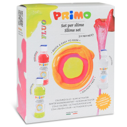 Slime-lab Kit Fluo 3x240ml ryhmässä Kids / Hauskaa oppimista / Slime @ Pen Store (132173)