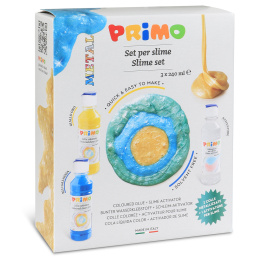 Slime-lab Kit Metallic 3x240ml ryhmässä Kids / Hauskaa oppimista / Slime @ Pen Store (132174)