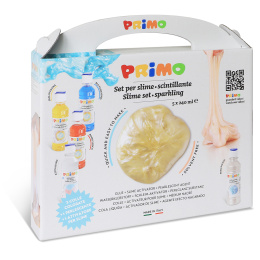 Slime-lab Kit Pearlescent 5x240ml ryhmässä Kids / Hauskaa oppimista / Slime @ Pen Store (132176)