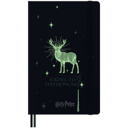 Hard Cover Notebook Large Harry Potter Expecto Patronum ryhmässä Paperit ja Lehtiöt / Kirjoitus ja muistiinpanot / Muistikirjat @ Pen Store (132483)