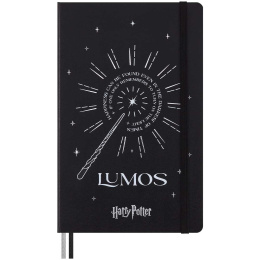 Hard Cover Notebook Large Harry Potter Lumos ryhmässä Paperit ja Lehtiöt / Kirjoitus ja muistiinpanot / Muistikirjat @ Pen Store (132484)