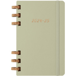 Spiral Planner 12M Hard Cover Large Kiwi Green ryhmässä Paperit ja Lehtiöt / Kalenterit / 12 kk kalenterit @ Pen Store (132588)