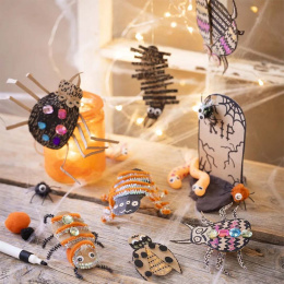 DIY askartelupakkaus Halloween vikoja (5 vuotta+) ryhmässä Askartelu ja Harrastus / Lomat ja vuodenajat / Halloween @ Pen Store (132628)