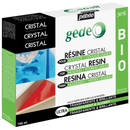 Gédéo Bio-based Crystal resin 750ml ryhmässä Askartelu ja Harrastus / Askartelu / Valaminen @ Pen Store (132708)