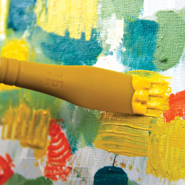 Catalyst Silicone Blade Pitkä kahva No 4 30 mm Yellow ryhmässä Taiteilijatarvikkeet / Ateljee / Maalausveitset @ Pen Store (132797)