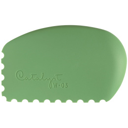 Catalyst Silicone Wedge No 3 Green ryhmässä Taiteilijatarvikkeet / Ateljee / Maalausveitset @ Pen Store (132802)