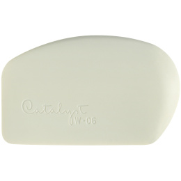 Catalyst Silicone Wedge No 6 White ryhmässä Taiteilijatarvikkeet / Ateljee / Maalausveitset @ Pen Store (132803)