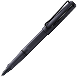 Safari Rollerball Steel Black ryhmässä Kynät / Fine Writing / Rollerball-kynät @ Pen Store (132991)