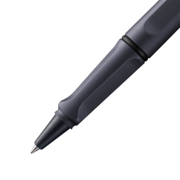 Safari Rollerball Steel Black ryhmässä Kynät / Fine Writing / Rollerball-kynät @ Pen Store (132991)