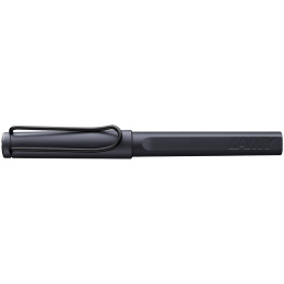 Safari Rollerball Steel Black ryhmässä Kynät / Fine Writing / Rollerball-kynät @ Pen Store (132991)