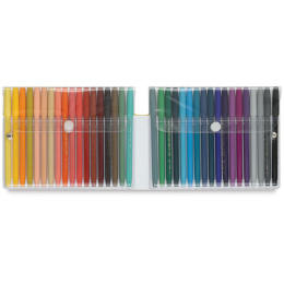 Color Pen Huopakärkikynät 36-setti ryhmässä Kynät / Taiteilijakynät / Tussit @ Pen Store (133078)