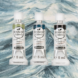 Horadam Naturals Akvarelli 3x5 ml Water ryhmässä Taiteilijatarvikkeet / Taiteilijavärit / Akvarellivärit @ Pen Store (133143)