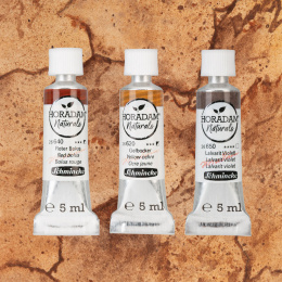 Horadam Naturals Akvarelli 3x5 ml Earth ryhmässä Taiteilijatarvikkeet / Taiteilijavärit / Akvarellivärit @ Pen Store (133145)