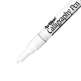 Calligraphy Pen White 2.5 mm ryhmässä Askartelu ja Harrastus / Kalligrafia / Kalligrafiakynät @ Pen Store (133147)