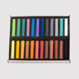 Soft Pastels Assorted 24-setti ryhmässä Taiteilijatarvikkeet / Liidut ja lyijyt / Pastelliliidut @ Pen Store (133366)