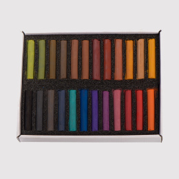 Soft Pastels Dark 24-set ryhmässä Taiteilijatarvikkeet / Taiteilijavärit / Pastellivärit @ Pen Store (133368)