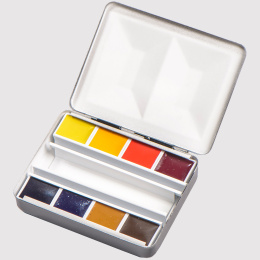 Aquarell Bijou 8-set half pan ryhmässä Taiteilijatarvikkeet / Taiteilijavärit / Akvarellivärit @ Pen Store (133477)