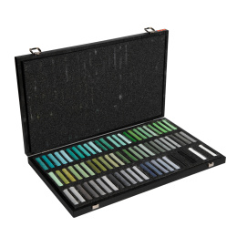 Soft Pastels Wood Box 204-setti ryhmässä Taiteilijatarvikkeet / Taiteilijavärit / Pastellivärit / Kuivapastellit @ Pen Store (133646)