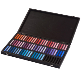Soft Pastels Wood Box 204-setti ryhmässä Taiteilijatarvikkeet / Taiteilijavärit / Pastellivärit / Kuivapastellit @ Pen Store (133646)