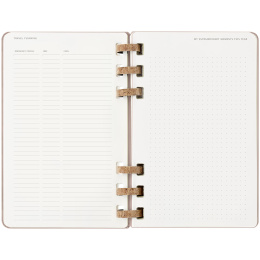 12M Spiral Planner 2025 XL Almond ryhmässä Paperit ja Lehtiöt / Kalenterit / 12 kk kalenterit @ Pen Store (133786)