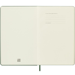 12M Weekly Notebook Hardcover 2025 Large Myrtle Green ryhmässä Paperit ja Lehtiöt / Kalenterit / 12 kk kalenterit @ Pen Store (133794)