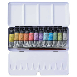 l'Aquarelle Akvarelliväri Iridescent Colours 12x10 ml ryhmässä Taiteilijatarvikkeet / Taiteilijavärit / Akvarellivärit @ Pen Store (133816)