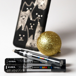 Mark All Glittermarker 2mm ryhmässä Kynät / Taiteilijakynät / Akryylitussit @ Pen Store (133860)