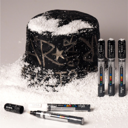 Mark All Glittermarker 2mm ryhmässä Kynät / Taiteilijakynät / Akryylitussit @ Pen Store (133860)