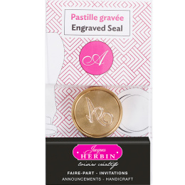 Kaiverrettu sinettileima Aakkoset ryhmässä Askartelu ja Harrastus / Askartelu / Sinetti ja -lakka @ Pen Store (133891_r)