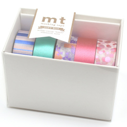 Washi-teippi Gift Box Bright ryhmässä Askartelu ja Harrastus / Harrastustarvikkeet / Washiteipit @ Pen Store (134043)