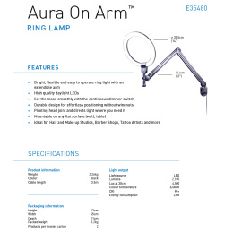 Aura Ring On Arm ryhmässä Askartelu ja Harrastus / Harrastustarvikkeet / Valaisimet @ Pen Store (134059)