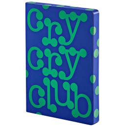 Notebook Graphic L - Cry Cry Club ryhmässä Paperit ja Lehtiöt / Kirjoitus ja muistiinpanot / Muistikirjat @ Pen Store (134361)