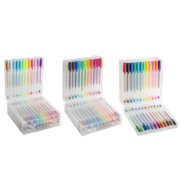 Geelikynät 48 kpl -paketti ryhmässä Kynät / Kirjoittaminen / Geelikynät @ Pen Store (134418)